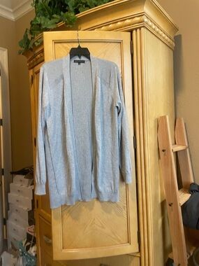 Love Ellie gray cardigan sweater size large